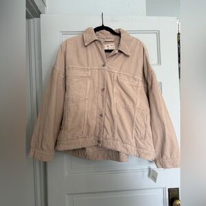 We The Free Opal Swing Cord Jacket rattan size large